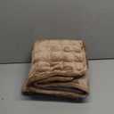 Velvet Couch Cover, Plush Sectional Sofa Cover Washable, Anti Slip Sofa Slipcover for Loveseat, Furniture Protector Covers for Pets & Kids(1PC, Dark Brown, 35.4"47.2", Loveseat) (1pc/36"x 47"/Rectangular)