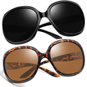 Joopin Oversized Sunglasses Womens Trendy Polarized Large Driving Sun Glasses Ladies UV Protective Big Sunnies Shades