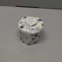 HOLIBAN French Butter Crock for Counter With Water Line French Butter Dish for Counter (BlueBerry)