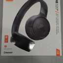 JBL Tune 520BT - Wireless On-Ear Headphones, Up to 57H Battery Life and Speed Charge, Lightweight, Comfortable and Foldable Design, Hands-Free Calls with Voice Aware (Black)