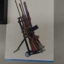 Gun Rack, Portable Folding Rifle Rack Stand, Freestanding Indoor Gun Racks, Outdoor Gun Rack Stand for Shooting & Hunting Range