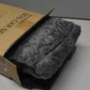 Portable Small Dog Seat for Car, Luxury Center Console Dog Car Seat Booster with Safety Tethers, Anti-Collapse Pet Travel Carseat for SUV, Truck (Black/Grey) (Black/Dark Gery)