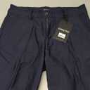 GINGTTO Mens Slim Fit Shorts 7" Inseam Skinny Chino Short Tapered Leg Stretch (Dark Blue2) Size 30