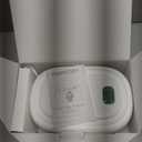 Momcozy New Baby Wipe Warmer, Large Capacity Wipe Dispenser Compatible with 60-80pcs,10-Min Fast Heating,4 Temperature Modes, Innovative Spring Design, Silicone & Top Seals, Even Heating,3-Level Nightlight (Green)