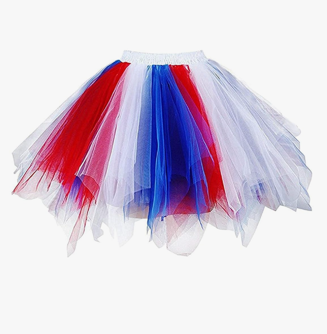 Ellames Women's Vintage 1950s Tutu Petticoat Ballet Bubble Dance Skirt
 M