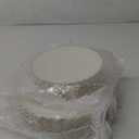 60 Pack Ivory Scalloped Plastic Plates with Gold Rim, Disposable Elegant Plates Include 30pcs Dinner Plates 10.25", 30pcs Plastic Dessert Plates 7.5", Perfect for Thanksgiving, Christmas and Party (60 Pack)