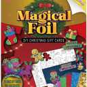 ATFUNSHOP Christmas Crafts for Kids - Magical Foil DIY Christmas Gift Cards - No Mess Xmas Art Activities Kit for Ages 4 5 6 7 8 9 - Fun & Ideal Stocking Stuffer & Christmas Gift for Boys & Girls
