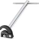 DURATECH 11" Basin Wrench, Sink Wrench, Adjustable Tap Nut Spanner Basin Spanner, Capacity of 3/8" to 1-1/4" for Fixing Back and Union Nuts Under Sink