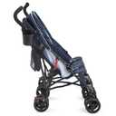 Delta Children LX Side by Side Stroller - with Recline, Storage & Compact Fold, Night Sky