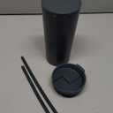 Simple Modern Insulated Tumbler with Lid and Straw | Iced Coffee Cup Reusable Stainless Steel Water Bottle Travel Mug | Gifts for Women Men Her Him | Classic Collection | 20oz | Graphite