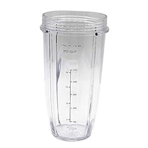 Anbige Replacement Parts Cups,Compatible with Ninja Blenders BL480 BL450 BL640 BL490 BL680 NN100 BL682 BL450 BL2012 CT640 CT800 BN400 CL401A SS100 BN750(24oz)