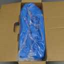 Jasonwell Inflatable Tanning Pool Lounger Float 4 in 1 Sun Tan Tub Sunbathing Lounge Raft Floatie Toys Water Filled Bed Mat Pad for Kids Adult Blow Up Kiddie Ball Pit Pool (XL) (Blue)