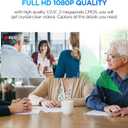Button Camera 1080P Wearable External Phone Camera for Android Smartphone(Type-C only) Indoor and Outdoor Use