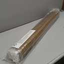 Cordless Bamboo Roman Shades for Windows, Blinds Size (36" W 64" H) Colour (Highfield Teak)