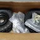 29 Inch Go Kart Rear Axle Kit, 740mm DIY Live Axle Kit with Wheels