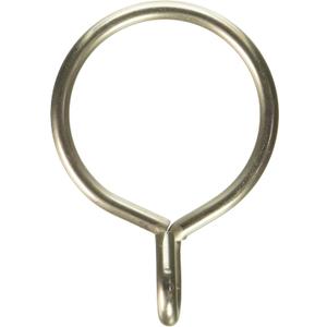 Curtain Eyelet Rings, Satin Nickel, 14 pcs