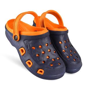 Toddler Cute Clogs Boys Girls Kids Garden Shoes Summer Slip on Sandals Slides Lightweight Breathable Beach Pool Shower Slippers for Children Non-Slip Sole Size 3