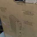 De'Longhi Oil filled Radiator Heater, 1500W Electric Space Heater for indoor use, portable room heater, Energy Saving, full room like office and bedroom with safety features, EW7707CM (White)