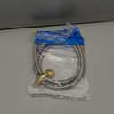 Hydro Master Braided Stainless Steel Dishwasher Connector with Elbow 72 inches 3/ 8" Comp x 3/ 8" Comp