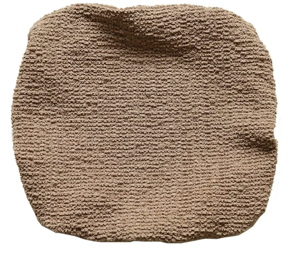 Square/Rectangle Bar Stool Covers Set of 2 Nonslip Counter Saddle Chair Seat Covers Removable Washable Bar Stool Seat Covers with Elastic Bottom Straps for Dining Living Vanity Room