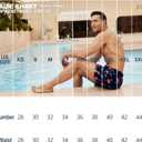 BRISIRA Mens Swim Trunks Bathing Suit 5 Inch Inseam Compression Liner Beach Swim Shorts Swimwear Quick Dry Zipper Pocket (32, Blacktropical)