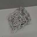 Christmas Lights Indoor Outdoor, Clear Wire 66Ft 200 LED String Lights for Bedroom, 13 Modes Twinkle Fairy String Lights for Xmas Tree Wedding Party Bedroom Garden Decorations (Warm White)