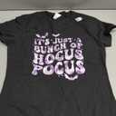 Halloween Tie Dye It's Just a Bunch of Hocus Pocus Women Kid TShirt, S