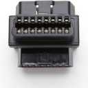 OBD2 Splitter, bbfly-B31 Full 16pin OBDII Port 1 Male Splitter to 2 Female Extension Cable 1.6IN/4CM (B31 1PACK)