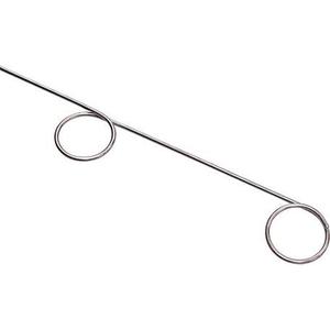 Spoiler Authority 28" Galvanized Metal Pigtail Stakes Frame Wire Stakes - Yard Sign Stake - Lawn Sign Stake. Use with 4mm and 5mm Corrugated Plastic Yard Signs - Manufactured in the USA (10)