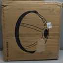 ZELUS 25in. Balance Ball | 660lb Inflatable Half Exercise Ball Wobble Board Balance Trainer w Nonslip Base | Half Yoga Ball Strength Training Equipment w 2 Bands, Pump, Extra Ball Included