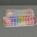 Lounsweer 600 Pcs Kids Bandages Bulk Waterproof Breathable Bandages Neon Colorful Flexible Bands Assorted Colors Flexible Protection Wound Care Scrapes and Slight Cut