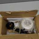 Orion Motor Tech Pneumatic Brake Bleeder Kit, 1.06 qt. Brake Fluid Bleeder Kit with 8 Master Cylinder Adapters, 1L Vacuum Brake Bleeder Set for One Person Brake Bleeding Automotive Fluid Extraction