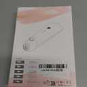 Professional Manicure Pedicure Kit, Electric Nail File Set, Cordless Electric Nail Drill Machine, 5 Speeds Hand Foot Care Tool for Nail Grind Trim Polish(White)