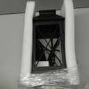 Candle Warmer Lamp with Timer,Compatible with 3 Wick Candles/Large Candel Jars,Vintage Lamp Candle Warmer Lantern,Dimmable Candle Lamp Warmer Farmhouse,Fully Enclosed Designed and Hanging Up-Black