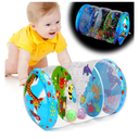 Crawling & Walking Baby Toys 6-12 Months Glowing Jumbo Inflatable Rolling Infant Toy 7 8 9 10 12-18 Month Old Tummy Time Development Toys for 1 2 Year Old Boy Girl Valentine Birthday Easter Gifts