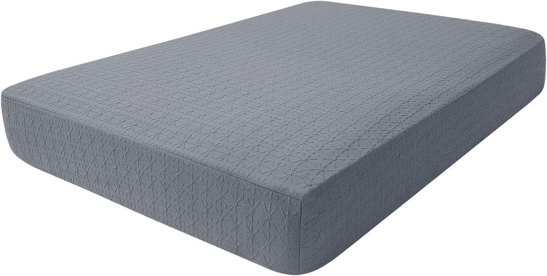hyha Ice Silk Couch Cushion Covers, Sofa Covers for 3 Cushion Couch Thick Jacquard Fabric, Washable Sofa Slipcovers, Replacement Sofa Cushion Covers for Pets (1 Cushion Sofa, Gray) (Grey)