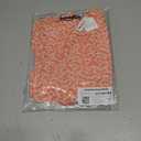 Amazon Essentials Women's One-Piece Coverage Swimsuit (Available in Plus Size) (Pale Peach Micro Floral)