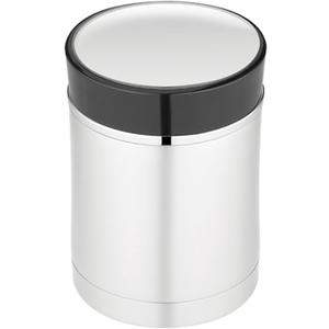 THERMOS Stainless Steel Food Jar, 16 Ounce, Black (one size)