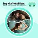 Ear Plugs for Sleeping Noise Reduction, Beinkap Reusable Earplugs Hearing Protection for Focus, Study, Work 6 Pair Eartips in S/M/L Flexible Silicone Soft 35dB Noise Cancelling - Green