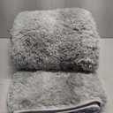 Luxury Fluffy Rug for Living Room, 5x7 Light Grey Soft Thick Large Area Rug for Bedroom, Shaggy Throw Plush Fuzzy Rug for Dorm, Anti-Skid Indoor Carpet Nursery Rugs for Kids Room Home Decor