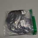 Silk Satin Bonnet for Sleeping Hair Satin Silk Bonnet for Sleeping Women Double-Layer Silk Hair Wrap with Elastic Band, Adjustable Sleep Cap Includes Silk Scrunchie(black)