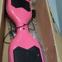 Hover-1 i-200 Electric Hoverboard | 7MPH Top Speed, 6 Mile Range, 6HR Full-Charge, Built-In Bluetooth Speaker, Rider Modes: Beginner to Expert (Pink)