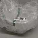 WTXHOP 5 Pack 12 Inch Large Clear Nursery Pots with Drainage Hole, Plastic Plant Pots for Seedlings Flowers Vegetable, Indoor Outdoor Gardening, Used as Liners Inside Decorative Pots (12 Inch)