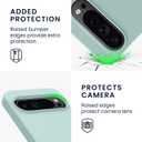 3 x kwmobile Case Compatible with Google Pixel 9 Pro XL Case - TPU Silicone Phone Cover with Soft Finish - Mint Matte