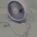 Honeywell HT-904 TurboForce Tabletop Air Circulator Fan, Small, White  Quiet Personal Fan for Home or Office, 3 Speeds and 90 Degree Pivoting Head