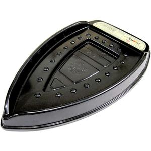 New Iron Heat Resistance Plastic Holder Stand Tray Ironing Dock Black Laundry