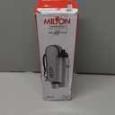 Milton Thermosteel Flip Lid 1000, Double Walled Vacuum Insulated Thermos 1000 ml | 34 oz | 1 Ltr | 24 Hours Hot and Cold Water Bottle with Cover, Stainless Steel, BPA Free, Leak Proof | Silver