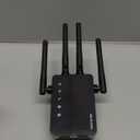 12880 Sq.Ft WiFi Extender Signal Booster, 1200Mbps WiFi Repeater, 105Device Support, Simple Install, WiFi Extender with Wide Compatibility