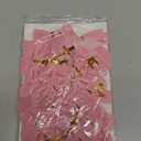 24 Pcs Pink Small Velvet Christmas Bows for Christmas Tree, Wreath, Gift Wrapping, Crafts, Wedding, Party, Twist Tie Bows for Treat Bag Bakery Candy Bags, Home Decor 1" W,3.5 x 3.5 inch