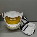 Spooktacular Creations Astronaut Costume with Helmet, Space Suit for Toddler, Kids Astronaut Halloween Costume for Cosplay (3T (3-4 yrs), White)